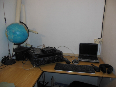 QTH Bošovice (2013 - YAESU FT1000 MP Mark-V)